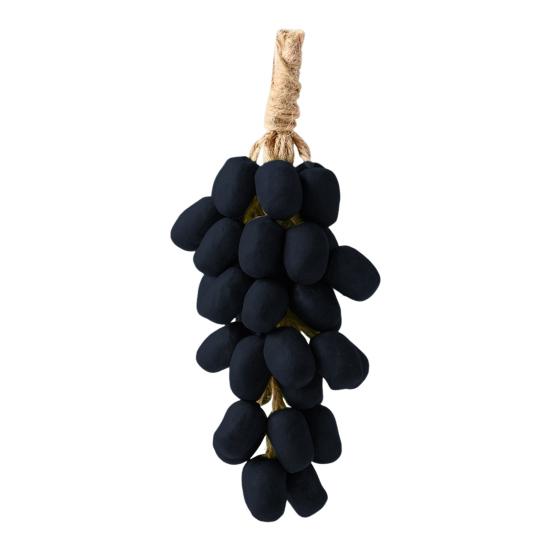 Handmade Grape Cluster Soap Botanical Cleansing Soap Bar Gentle Nourishing Grape Seeds Oil Soap with Hanging Rope
