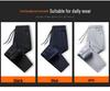 2025 Men's Super Soft Pure Cotton Casual Sweatpants - Youth & Plus Size, Perfect for Spring/Autumn