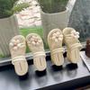 Fashion Beach Shoes Slippers Casual Slides Sabot Luxury Flat Summer Scandals Flat Shoes Female Slippers Casual Slides Summer Clogs Woman