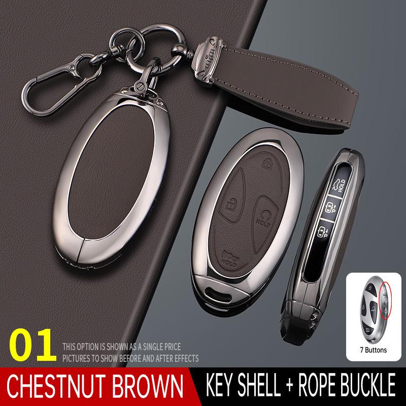 Compatible Key Case for Hyundai Tucson, Sonata, Encino, Santa Fe, Elantra - 11th Gen Models (Unisex).