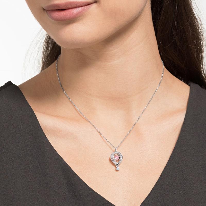 Swarovski Asia Exclusive Collection Nto The Sky Confession Balloon Pendant Necklace Colorful Design Women Necklace 5474811
