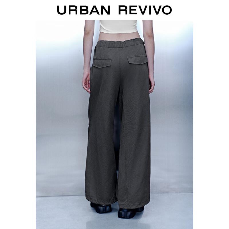 UR 2025 Women's Elastic Waist Drawstring Wide-Leg Pants