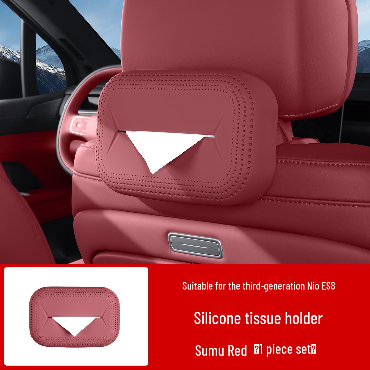 

Nio ES8 Silicone Tissue Holder - Compatible with 26 Models, Ideal for Car or Home Décor.