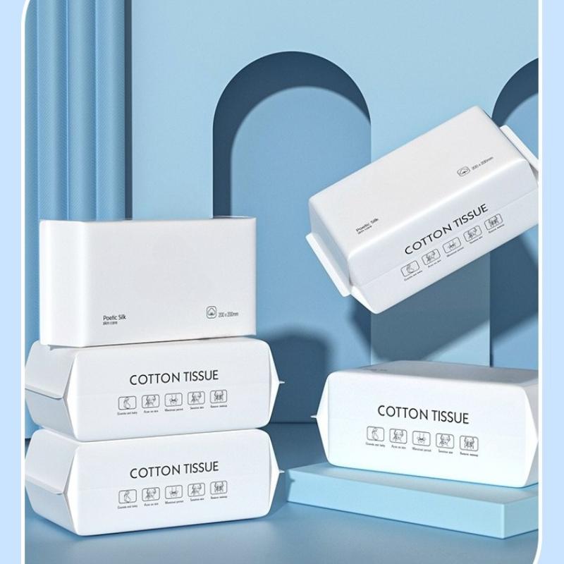 Disposable Microfiber Facial Cleansing Cloths, Ideal for Spa Centers & Beauty Salons, Gentle Makeup Remover Wipes, Travel