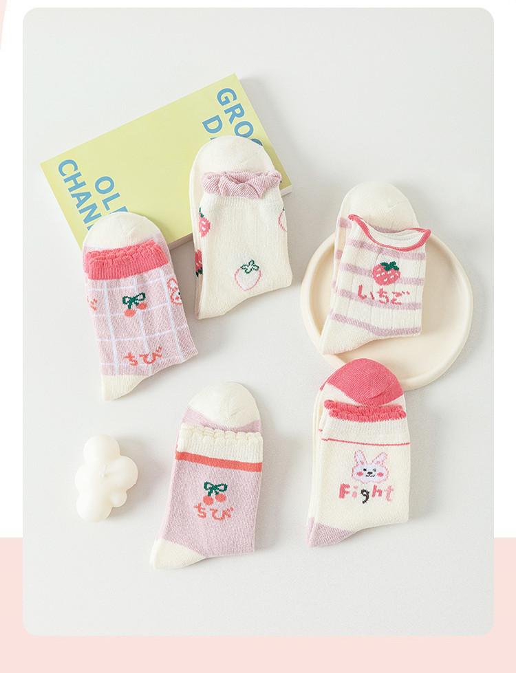 Children's Summer Thin Cotton Socks