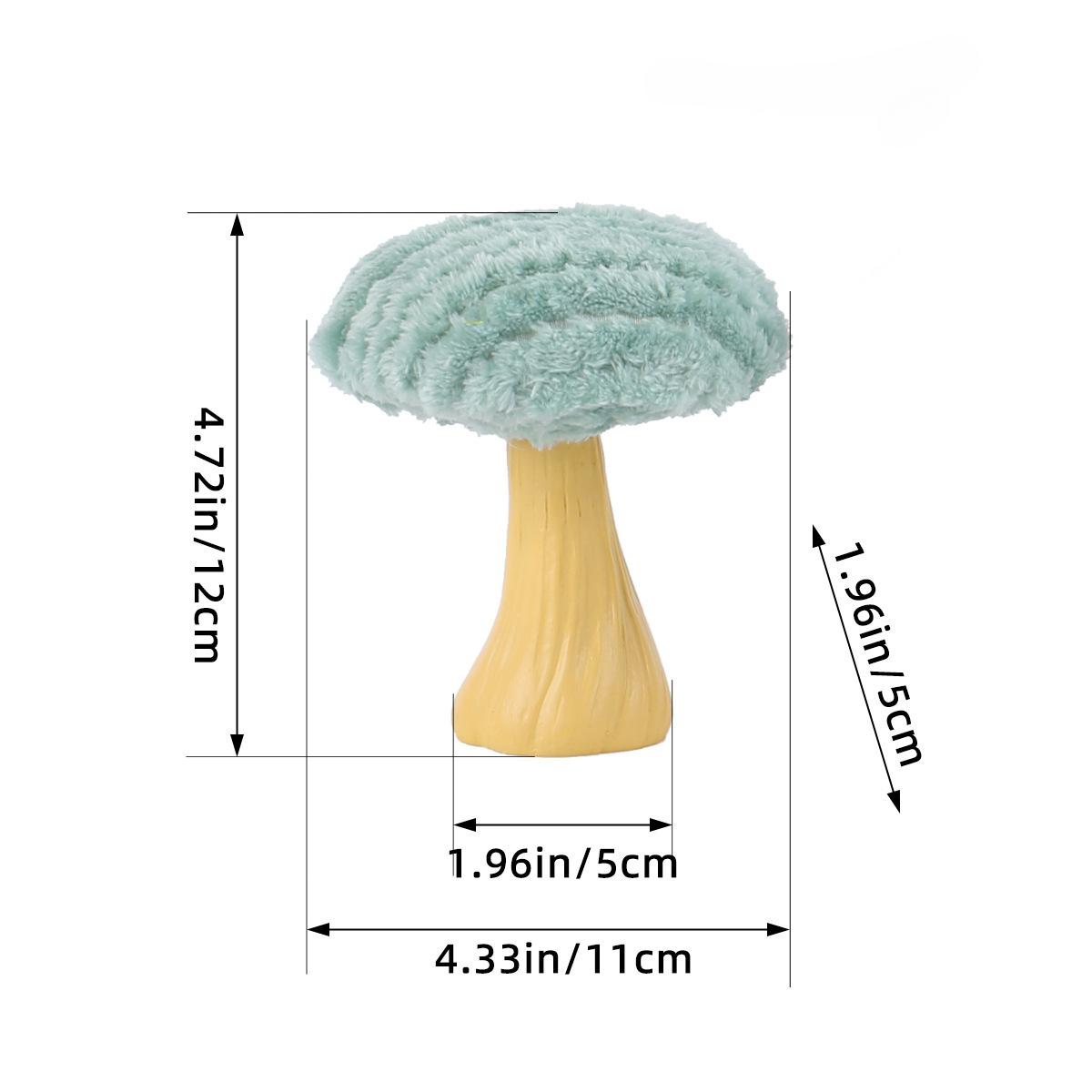 

Гипсовый гриб, витрина, настольное украшение, домашний креативный милый плюшевый гриб в форме праздничной атмосферы, декоративный реквизит