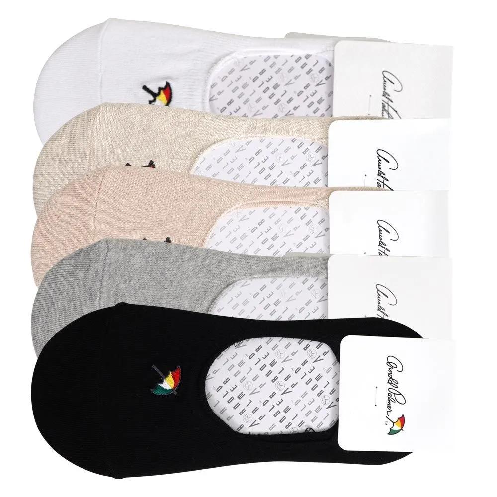 Arnold Palmer Women s Footies (5 Pairs) Made in Korea No-show Socks Summer Socks P63 White (5 pairs)