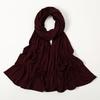 Premium Jersey Hijab Scarf For Muslim Women Turban Femme Africaine Hijabs For Woman Head Wrap Hoofddoek Headscarf Ramadan