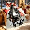 Coperta Personalizzata con Nome Michael Jackson, Arredamento Casa, Camera da Letto, Divano, Campeggio, Divano, Regali per Compleanno Natale