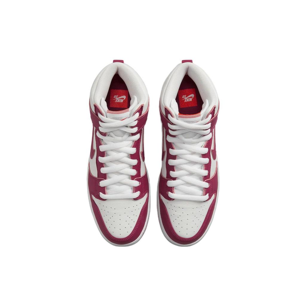 Nike Dunk High Pro SB Sweet Beet Unisex Sneakers Pink White DQ4485-600