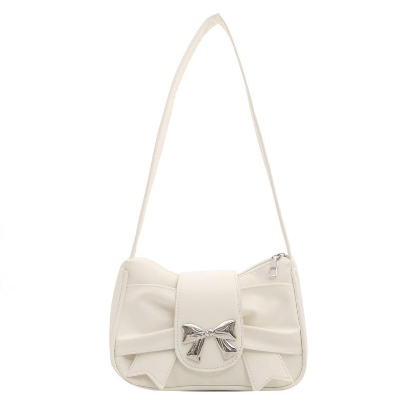 French Niche Underarm Bag Women's 2025 New Trendy Fashion Korean Version Small Square Bag Versatile Shoulder Bag Pleated Bag