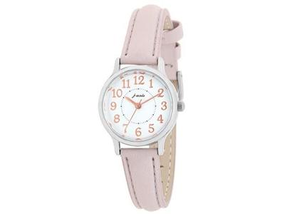 Sun Flame Watch J-AXIS HL281-PU Purple Faux Leather Band Alloy Steel Case NEW