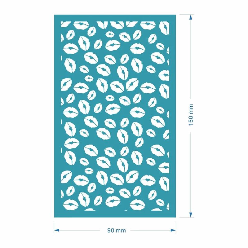 Silk Screen Stencils for Polymer Clay 29 Styles Silk Screen Printing Tool for Polymer Clay Stamp Embosser Earring Jewelry Making