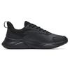 Textile, Synthetic Leather Abrasion Resistant Low Top Running Shoes Men's Black 912245527-4