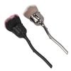 2pcs Fluffy Texture Fluffy Powder Brush Nail Art Dust Remover Brush  Salon Manicure Work