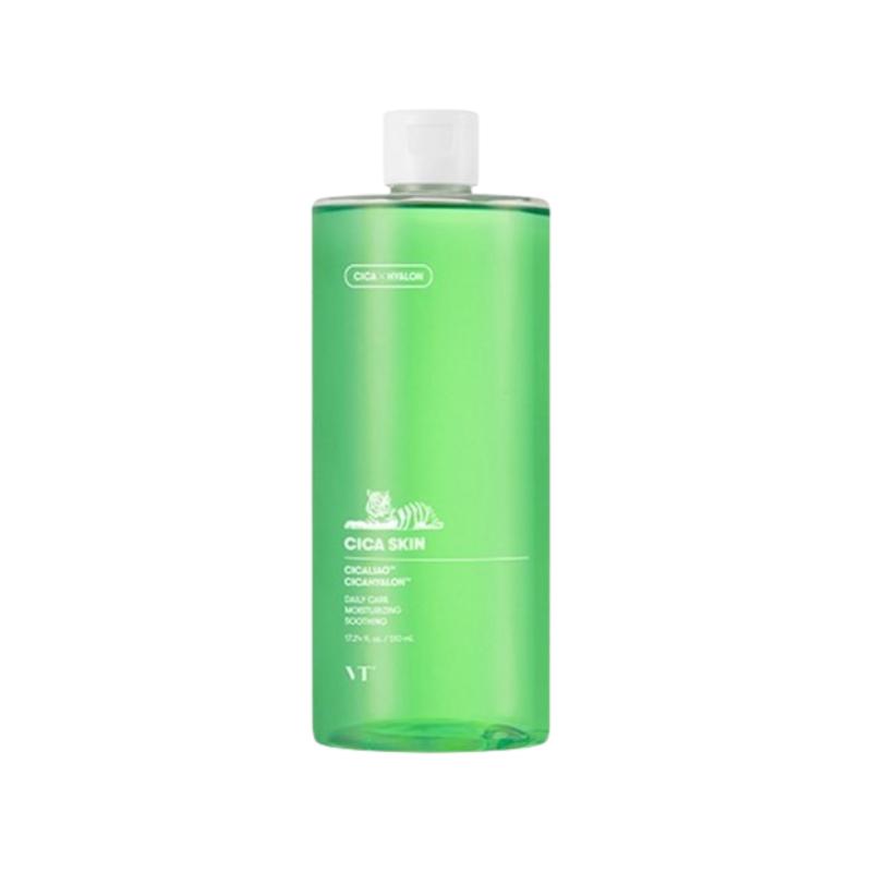 VT Cosmetics Cica Skin 510ml – Large Size Cica Toner for Moisture, Comfort Care & Daily Skin Texture Routine 510ml