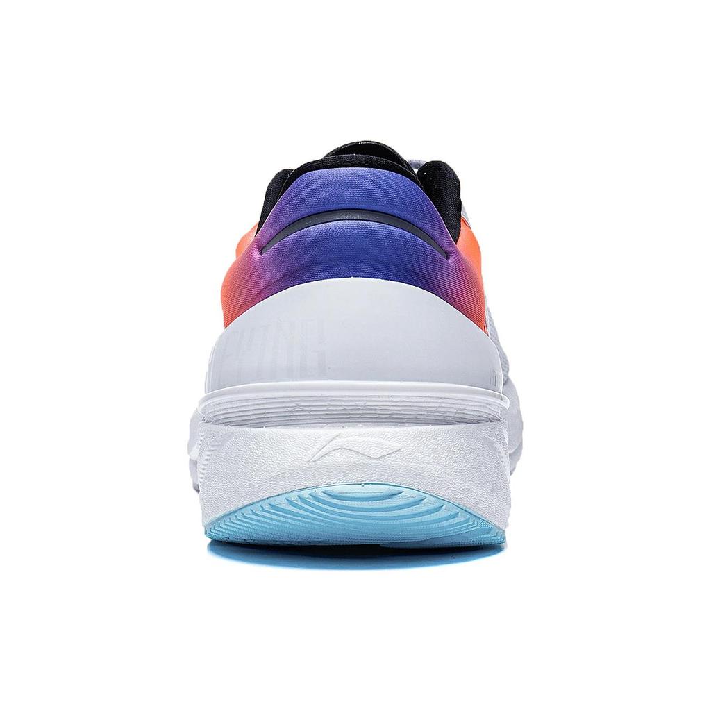 New LiNing YueYing 2.0 Anti Slip And Wear Resistant Breathable Low Top Running Shoes Men's White Blue Orange Purple ARHT001-9