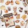 JIAMEI 50pcs/pack Sweet Collection Series Kawaii Toast Dessert Scrapbooking Stickers DIY Handmade Decoration Stationery Stickers