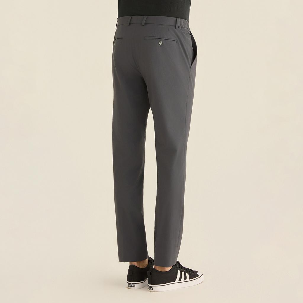 FERRAROMILANO Soft Touch Spandex Slacks D/Gray (Am0Gbps20537)