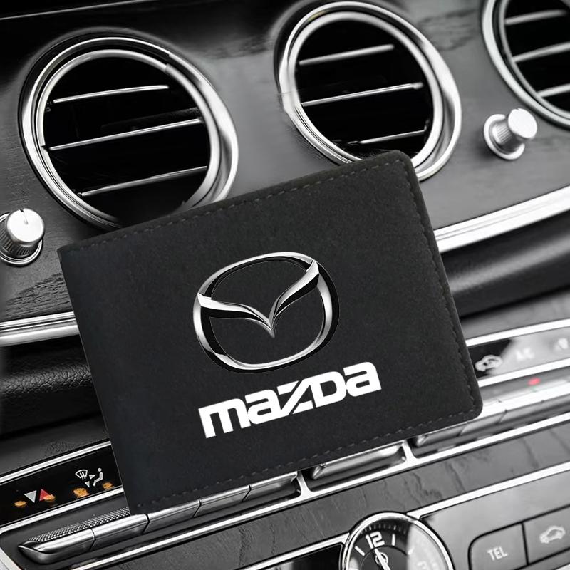 PU Leather Credit Card Case Car Driving Documents Protective Case For Mazda 3 6 CX5 2 CX3 CX9 MX5 RX8 Axela Demio MS CX5 2 Axela Demio Atenza GJI GH