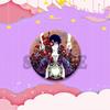 Japanese Manga XxxHolic Can Badge Anime Cartoon Round Cosplay Badge Yuuko Kimihiro Watanuki Brooch on Backpack Accessories Gift