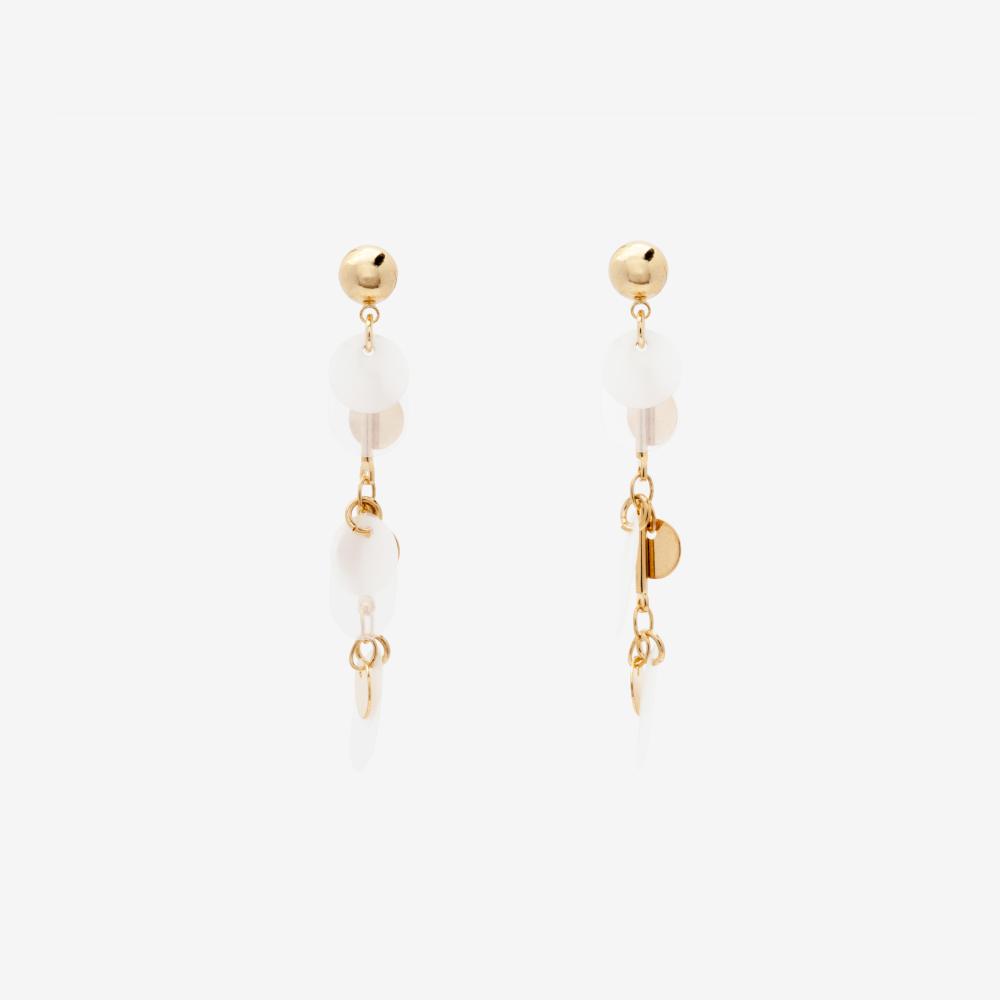 My Omelet Snow Dot Earrings