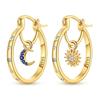 Earrings Gifts for Mom New 925 Silver Bowknot Cherry Stud Earring Butterfly Bee Drop Earring For Woman Jewelry