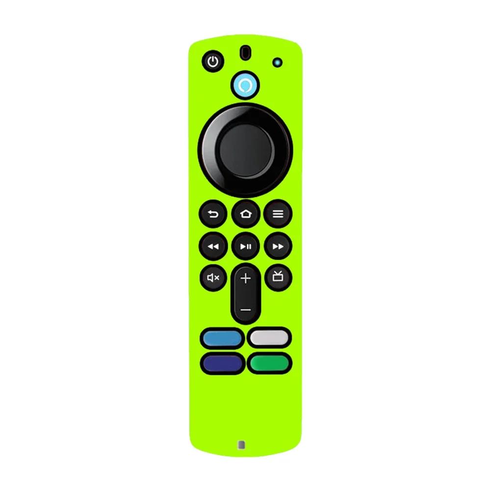 Lightweight Silicone Remote Case Luminous For Amazon Fire TV Stick (3rd Gen) L5B83G Replament Cover Shockproof Resistant