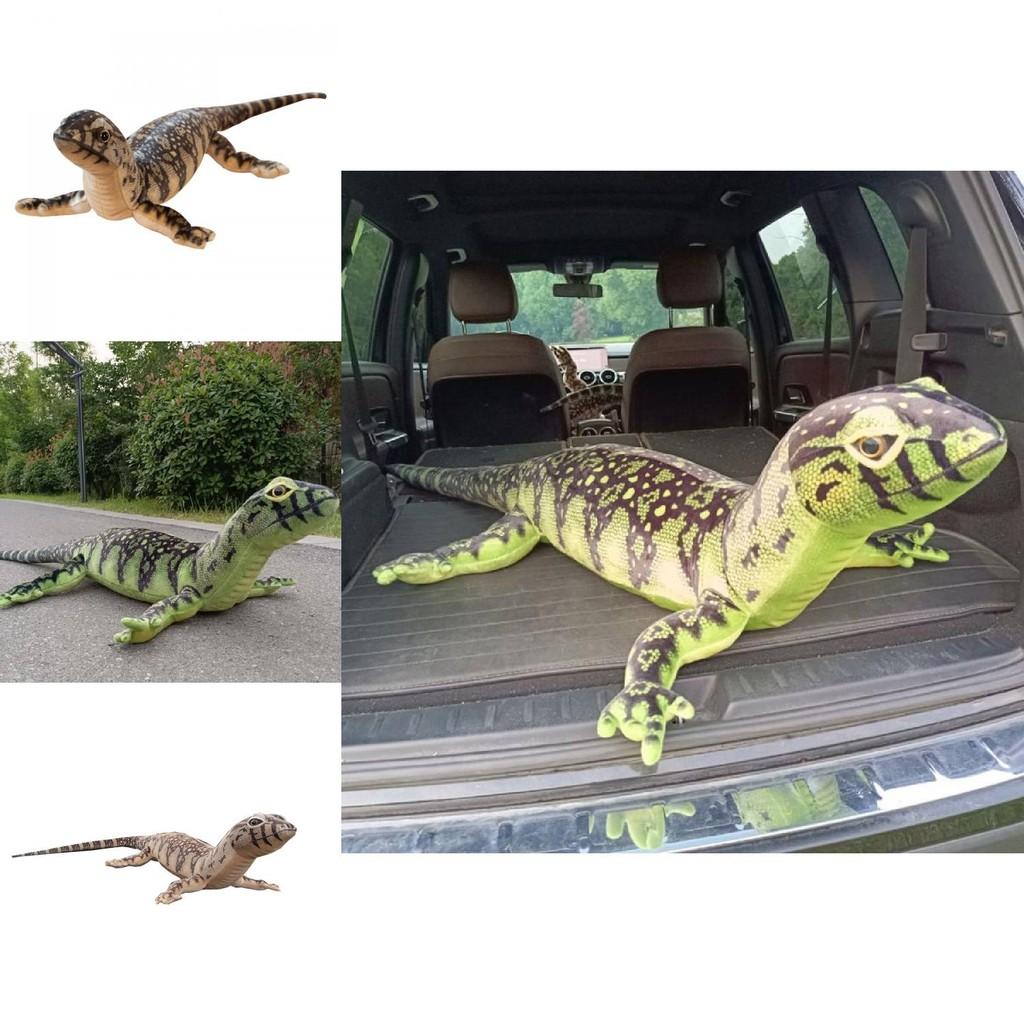 High Quality Giant Lizard Plush Stuffed Toy Adorable Large Gecko Soft Doll For Kids