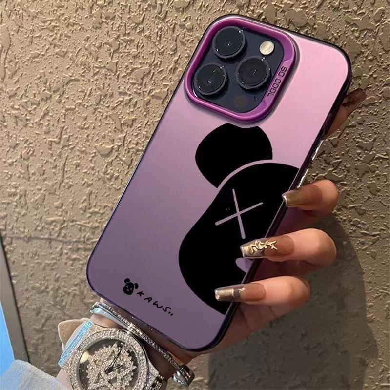 Doll Bear iPhone15Pro Phone Case 14/13 Laser 12 Apple 11XsMax Soft Plus Tide Xr/x