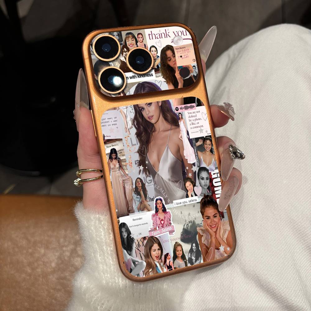 

Singer Selena Gomez Wrap Sticker For IPhone17 Pro/17pro Max Phone Decal Skin Rear Protector Case Film Full Cover iPhone 17 Pro