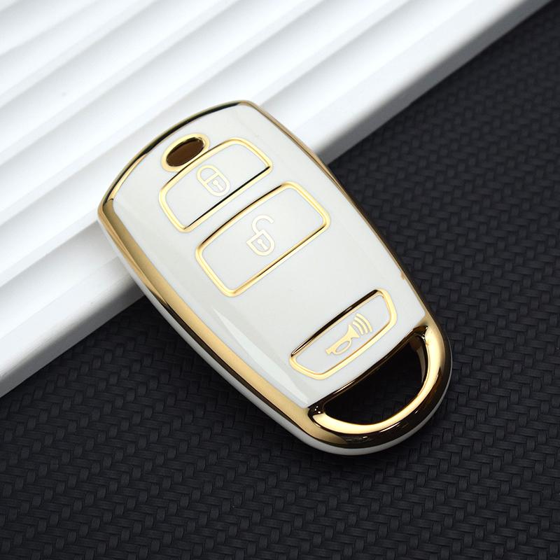 Auto-Fernschlüssel Schale Anhängerhalter Für Kia Grand Carnival Sedona TPU Auto-Schlüsselhülle Abdeckung Schlüsselanhänger Schutz Zubehör