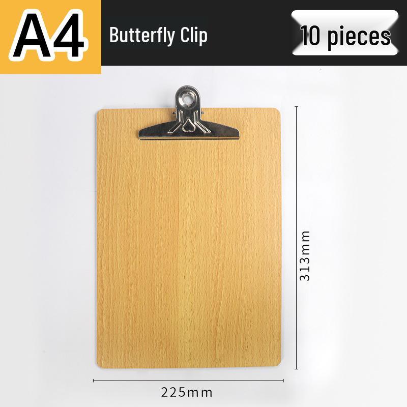 A4/A5 Clipboard: Writing Board & Menu Holder for Restaurants, Catering, Tests, and Student Use.