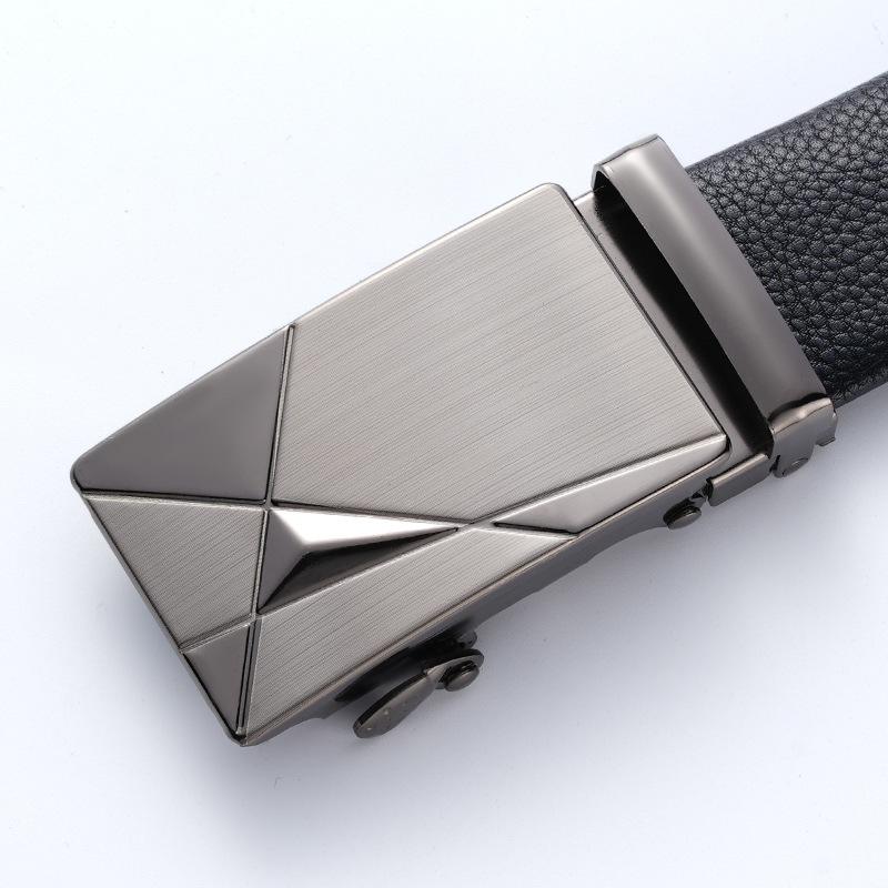 Men's Automatic Buckle Belt, Stall Business Belt, Men's Versatile Trouser Belt