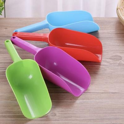 Multi-purpose Plastic Rice Shovel Garden Leaf Cleaning Spoon Eaves Shovel Gutter Getter Scoop Cleaning Roof Tool Kitchen Tool