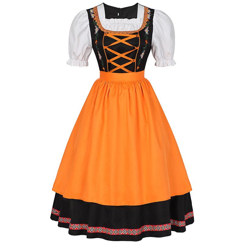 Munich Beer Festival Halloween Cosplay Embroidered Skirt Costume