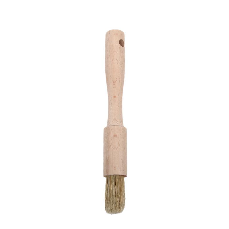 Kitchen Barbecuing Oil Basting Baking Brushes Wooden Handle Sauce Butter Pastry Brush Baking Cooking Tools Bakeware