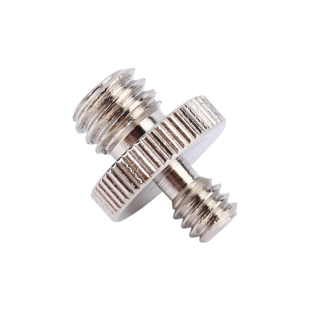 1pc 1 4 Male to 3 8 Male Threaded Metal Screw Adapter For Camera Tripod Stand DSLR SLR