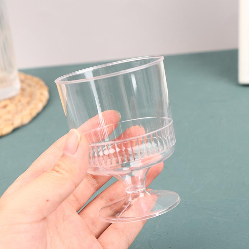 Mousse Tasse Pudding Tasse Gelee Tasse Hohe Glas Einweg Kunststoff Tasse Transparent