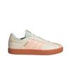 adidas Vl Court 3.0 Comfortable Fashion Versatile Non-Slip Low-Top Casual Shoes Women Sneakers Beige Pink JP5348