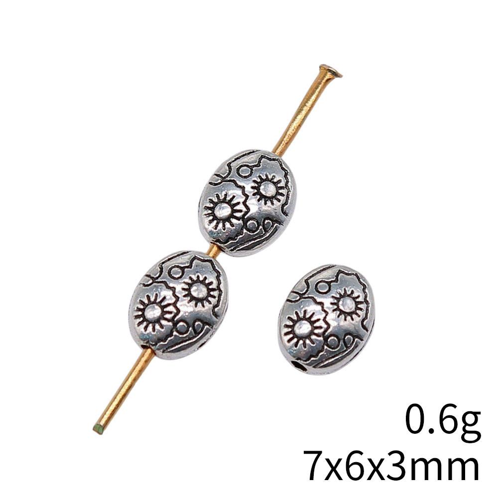 Bead Material Jewelry & Accessories Flower Small Hole Beads Spacer Accessories Parts Beads Jewelry Making Findings For Diy