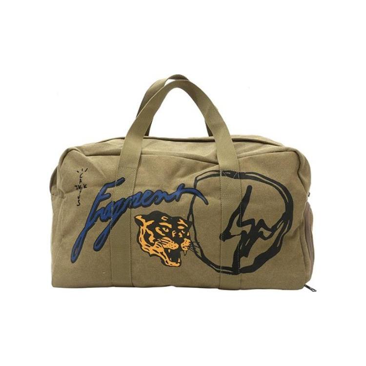 

Новая холщовая сумка Travis Scott Сумки Обычная Мужская Оливковая CJFR-AB17 51.1*21.1*27.9CM