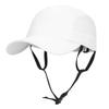 Outdoor Sports Sun Hat With Secure Neck Strap UV Blocking Nylon Fabric Adjustable Fit For Men Women