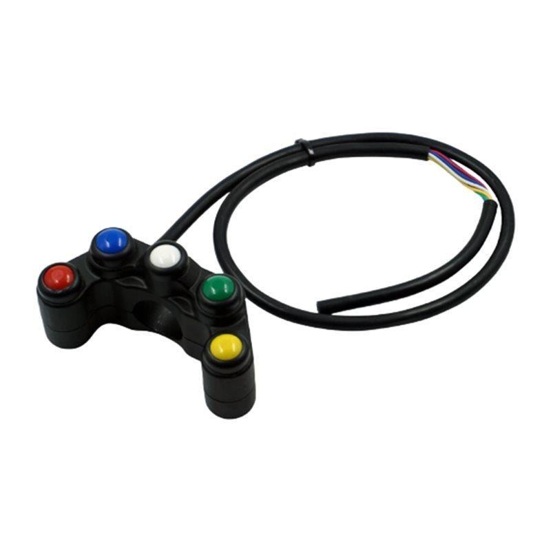 Motorcycle For Turn Signals, Horn Headlights Five-Position Handlebar Switch Electric Vehicle Modification