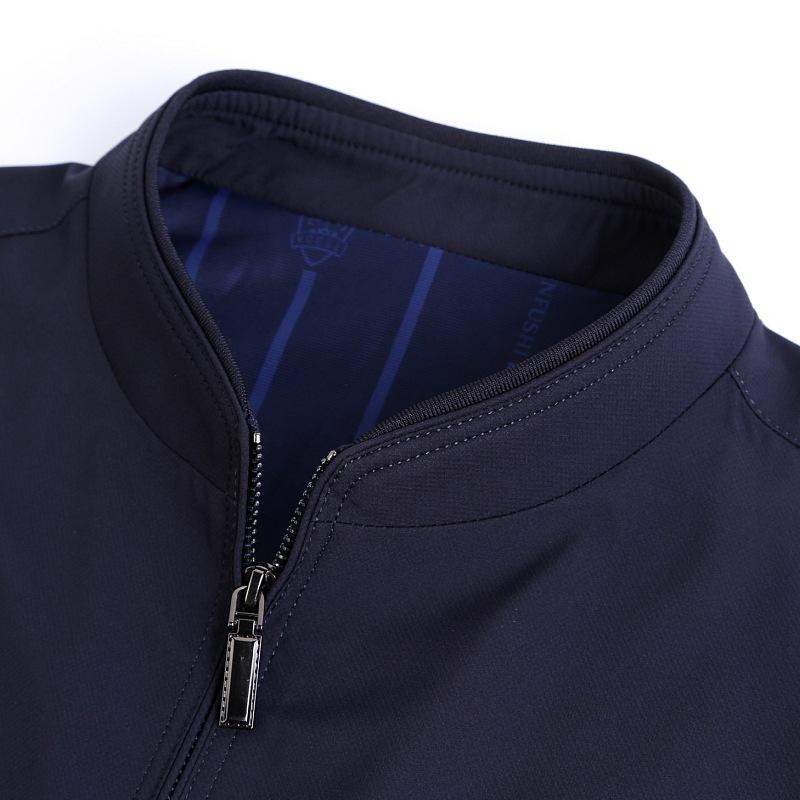 Herren 2022 Herbst Stehkragen Freizeitjacke – Trendiger, dünner Stil für Männer mittleren Alters