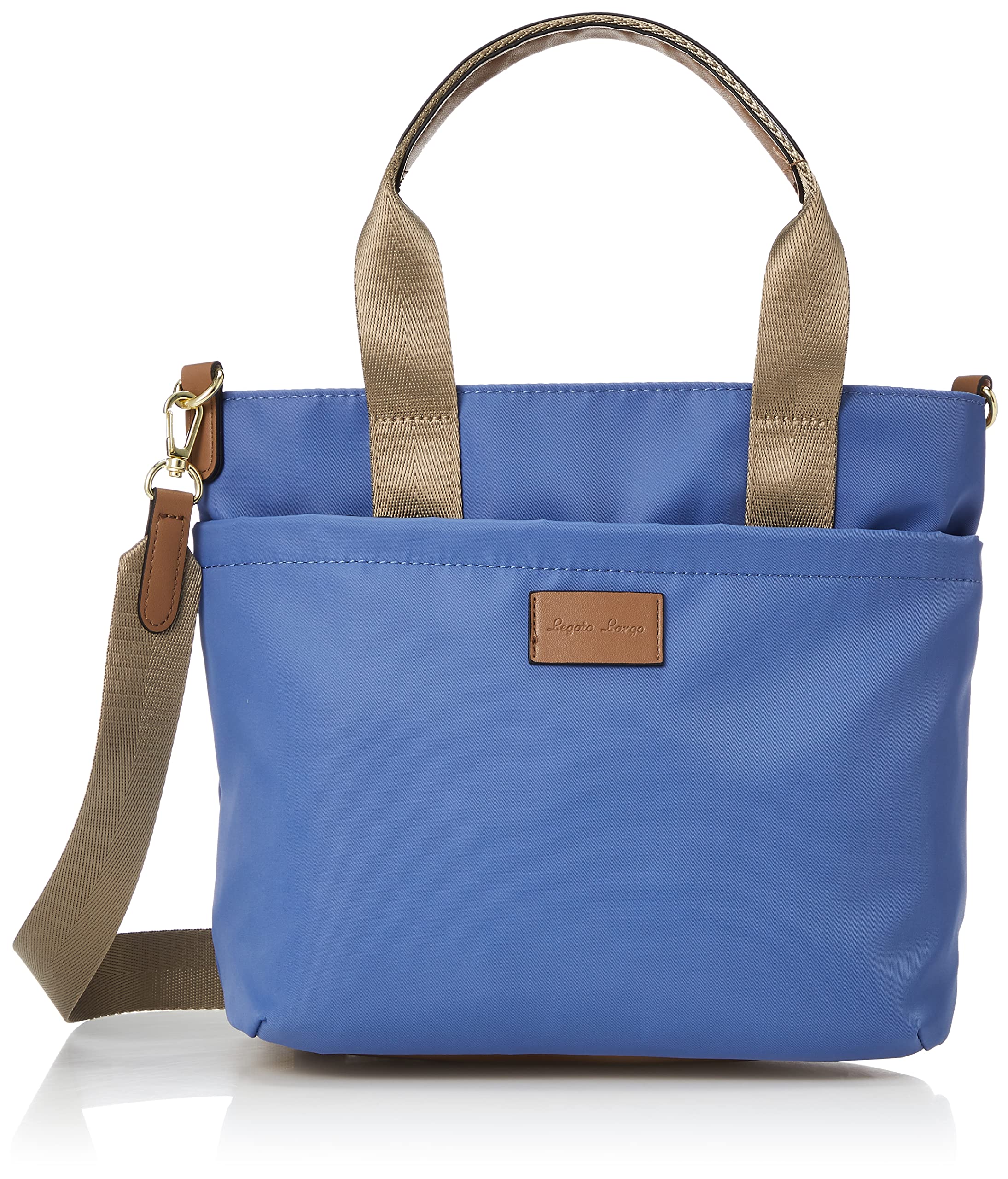 

tote bag A5 Lieto Blue Gray [Legato Largo] 2-way 2-way/multi-storage/10 pockets/water-repellent LT-D1232 Women s