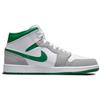 Pantofi sport pentru bărbați Air Jordan 1 Mid SE gri pin verde alb-fum deschis-gri DC7294-103