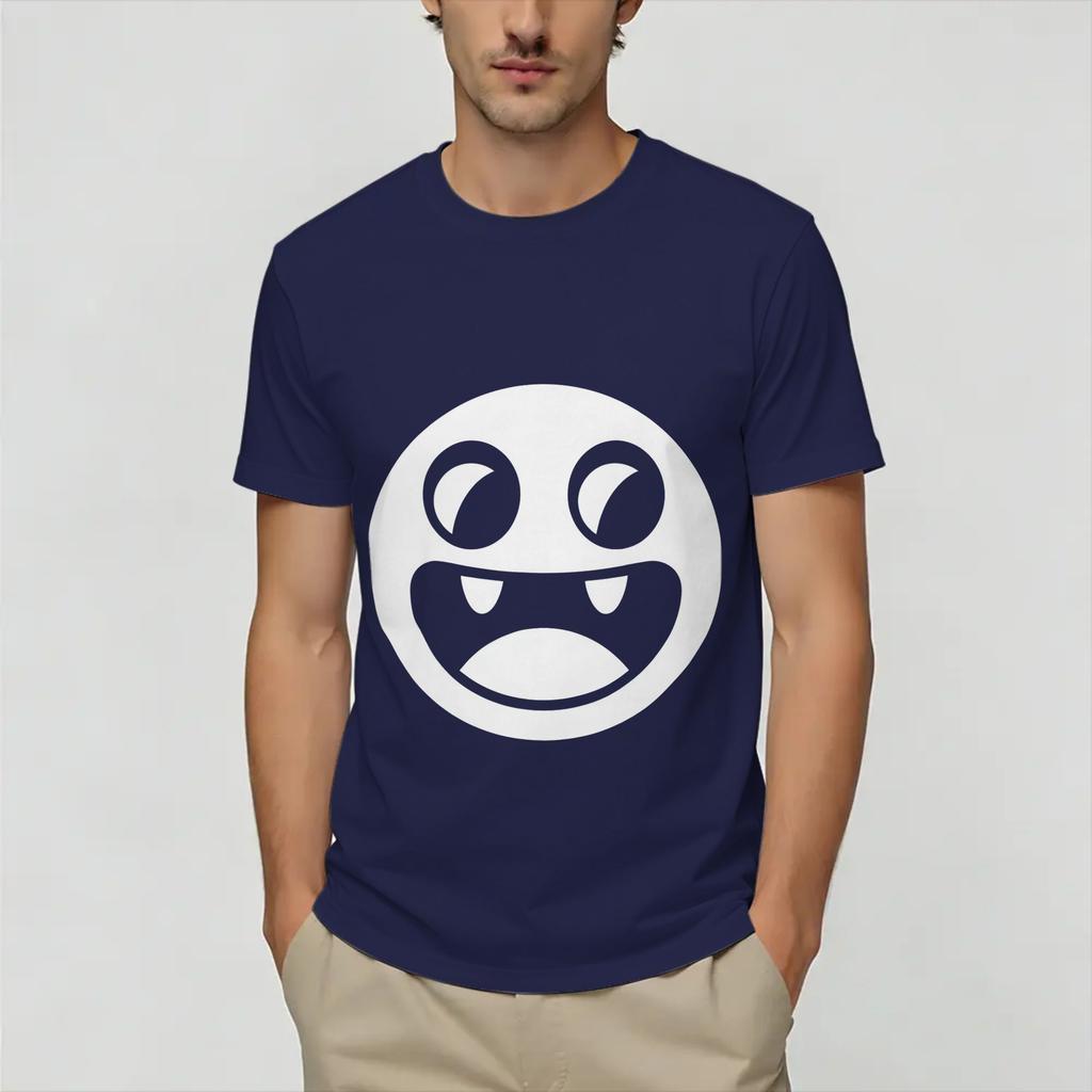 Unisex Epic Face Vampire T Shirts Pure Cotton Tops Novelty Short Sleeve Round Collar Tee Shirt Classic TShirt