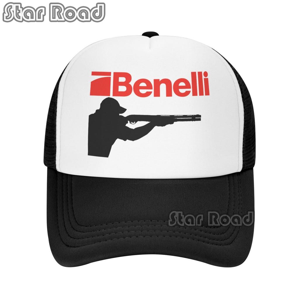 Summer New Arrival Benelli Shotguns Trucker Baseball Cap Casquette Trucker Cap Snapback Hat for Unisex Baseball Valve Unisexs Hats