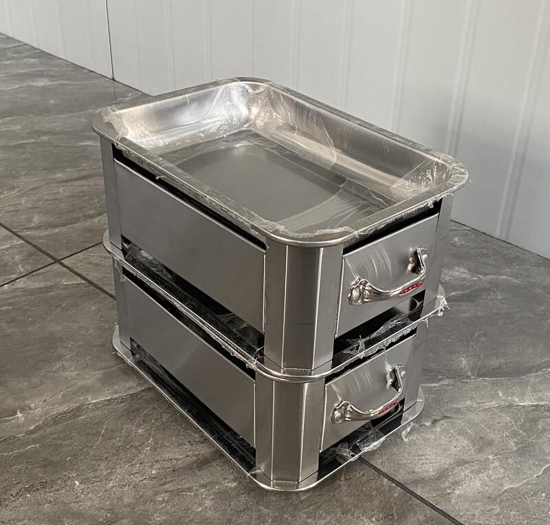 Lantuan Mini Stainless Steel Smokeless Charcoal Grill